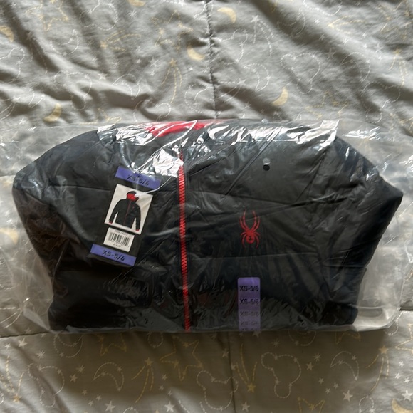 Spyder Youth Boys Puffer Jacket, Black ( EXTRA SMALL ) - Picture 2 of 8